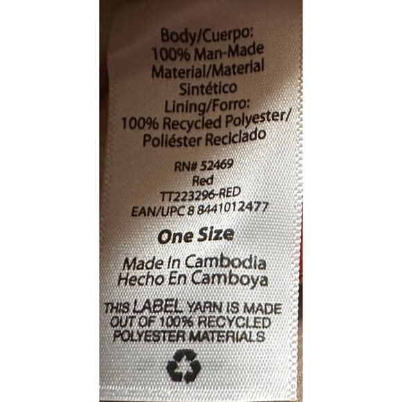 Women's Wal-Mart Stores Red MIA Shoulder Bag w/Snap Button One Size (NEW-Other) - Picture 12 of 15